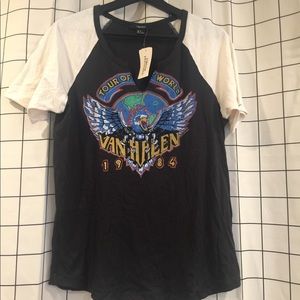 Forever 21 Van Halen graphic band shirt